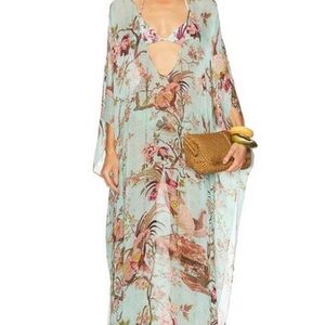 Roberto Cavalli x Skims Fagianella Print Long Kaftan